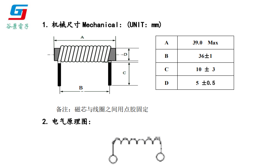 棒型电感